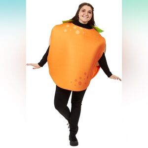 NWT Adult One Size Hauntlook Exotic Orange Fruit Halloween Costume Party Silly